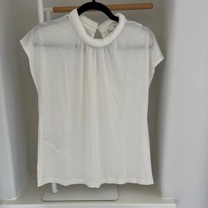 Elegant White Women's Top